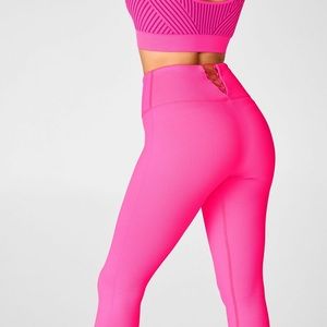 Fabletics High-Waisted Seamless Rib Legging XS New